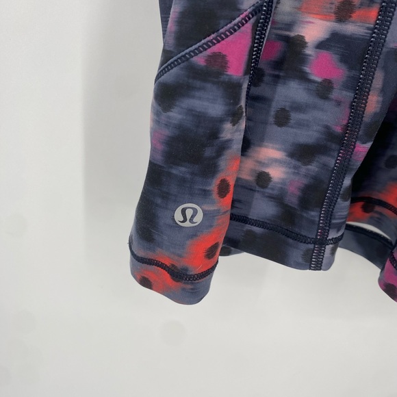 Lululemon Kanto Catch Me Tank Top Windy Blooms Regal Plum Multi / Black Size 6 - Picture 8 of 10